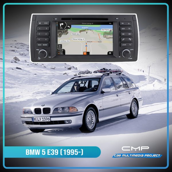 BMW 5 Series E39 (1995-2003) 7″ multimédia
