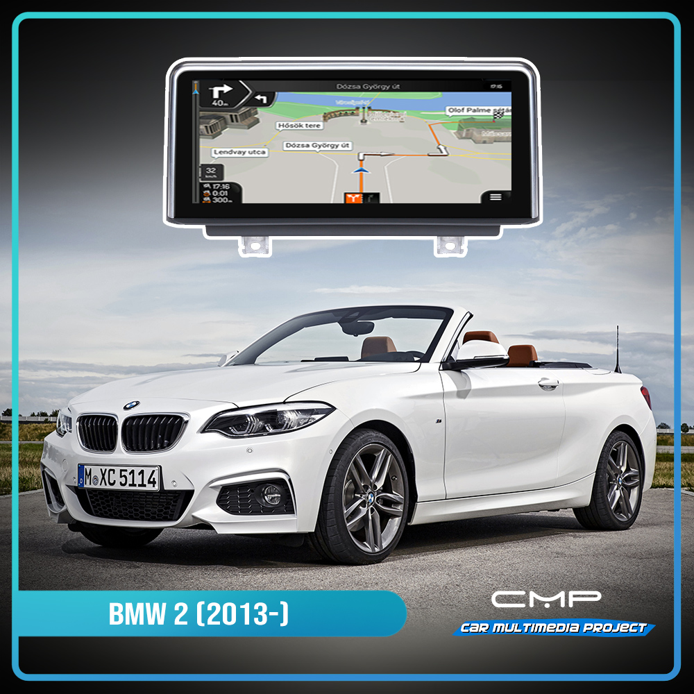BMW 2-Series F23 (2013-) 8,8″ multimédia