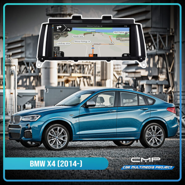 BMW X4 F26 (2014-) 8,8″ multimédia (másolat)