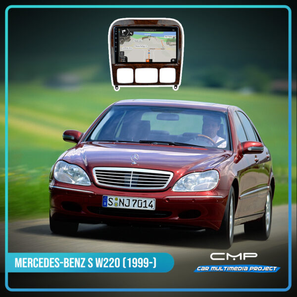 MERCEDES-BENZ S CLASS W221 (2006-) 10,25″ multimédia